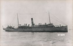 Steamer from the Acores Collection Boats, Ships Postcard Postcard Postcard