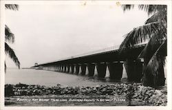 Knights Key Bridge Key West, FL Postcard Postcard Postcard