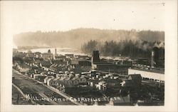 Mill and View Cosmopolis, WA Postcard Postcard Postcard