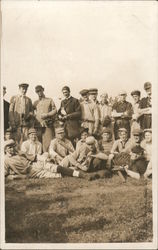 Baseball Team Postcard