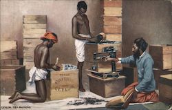 Tea Packers, Ceylon, Raphael Tuck & Sons Postcard