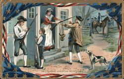 Call to Arms -- American Revolution Postcard