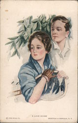 A Love Score Postcard