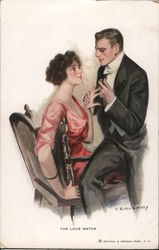 The Love Match Postcard