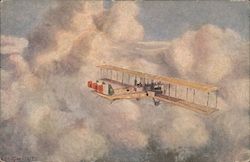 Impressions of Flight by the Pilot Lieutenant Amerigo Contini Postcard