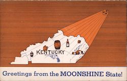 Greetings from the Moonshine State! Postcard