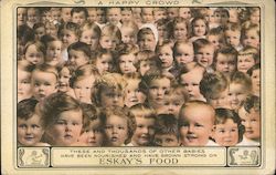 These and Thousands of Other Babies Have Been Nourished and Have Grown Strong on Eskay's Food Postcard