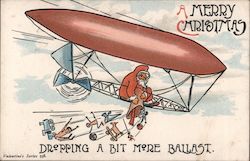 A Merry Christmas Dropping A Bit More Ballast Postcard