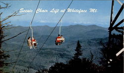 Scenic Chair Lift, Whiteface Mountain Wilmington, NY Postcard Postcard