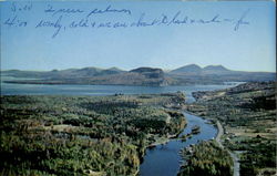 Moose River Monson, ME Postcard Postcard