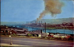 The Steel Mills Postcard