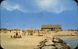 Yarmouth Town Beach Cape Cod, MA Postcard Postcard