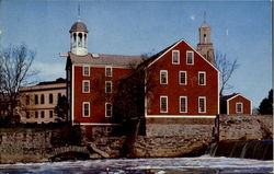 Old Slater Mill Pawtucket, RI Postcard Postcard