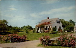 Authentic 3/4 House Postcard