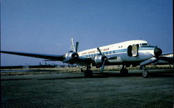 Air Viet Nam Douglas DC-6 XV-NUD Saigon 1970 MSN 42876 Postcard