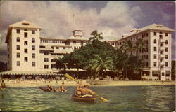 The Moana Hotel Honolulu, HI Postcard Postcard