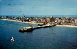 Steel Pier Postcard