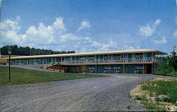 Hillside Motel Adirondacks, NY Postcard Postcard