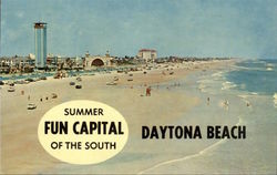 Summer Fun Capital Of The South Daytona Beach, FL Postcard Postcard