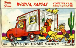 Hello From Wichita Postcard