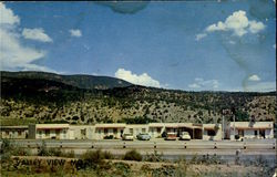 Valley View Motel Green Tree, NM Postcard Postcard