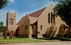 First Evangelical United Brethren Church Milbank, SD Postcard Postcard