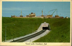 Tunnel Under Eisenhower Lock, Billion Dollar Massena, NY Postcard Postcard