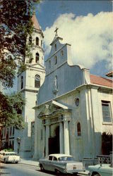 Oldest Catholic Cathedral St. Augustine, FL Postcard Postcard