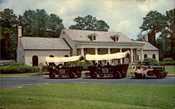 Conestoga Wagon Train White Springs, FL Postcard Postcard