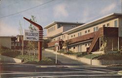 The Hillcrest Motel Oakland, CA Postcard Postcard Postcard