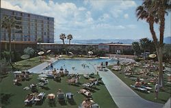 Sunbathers - Stardust Hotel and Country Club Postcard