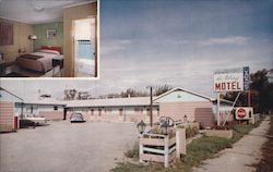 Hi-Way Motel Portage La Prairie, MB Canada Manitoba Postcard Postcard Postcard