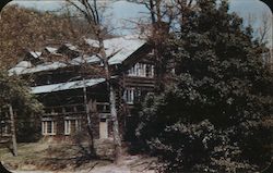 Edward F. Worst Craft House Main Building of Penland School of Handicrafts North Carolina Postcard Postcard Postcard