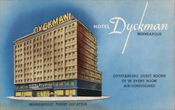 Hotel Dyckman Postcard