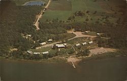 Air View of Camp Courage Maple Lake, MN Elwyn Postcard Postcard Postcard