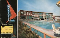 Towne and Country Motel Las Vegas, NV Postcard Postcard Postcard