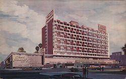 Fremont Hotel and Casino Illustrated View Las Vegas, NV Postcard Postcard Postcard