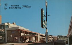 Memphis Downtown TraveLodge Tennessee Postcard Postcard Postcard