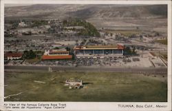 Air view of the famous Caliente Race Track Tijuana, Mexico Postcard Postcard Postcard