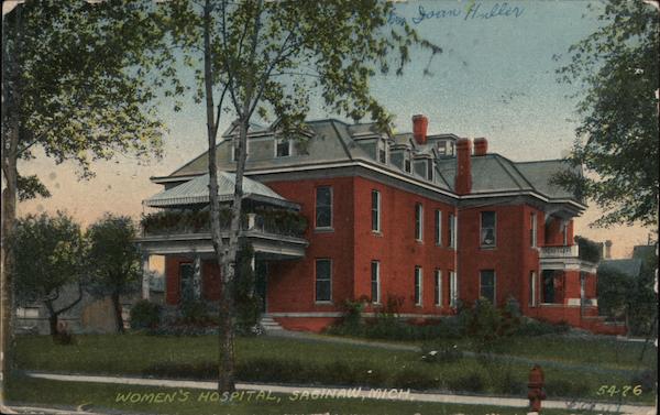 Women's Hospital Saginaw, MI Postcard