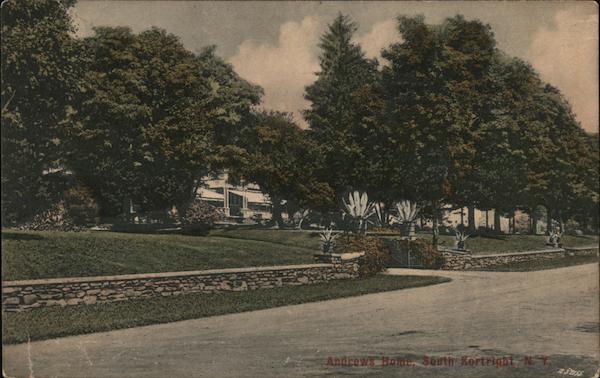 Andrew's Home South Kortright, NY Postcard