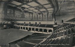 Interior of Auditorium St. Paul, MN Postcard Postcard Postcard