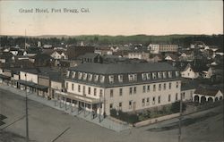 Grand Hotel, Fort Bragg Postcard