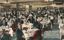 Main Dining Room at the Jules Cafe Postcard