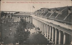 Manufacturers' and Liberal Arts Building, New York State Fair Postcard