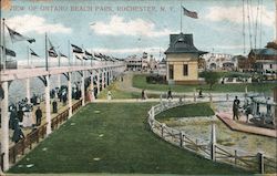 View of Ontano Beach Park Postcard