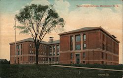 West High School Postcard