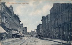 West Bridge Street Grand Rapids, MI Postcard Postcard Postcard