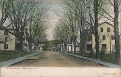 Main Street Pine Hill, NY Postcard Postcard Postcard