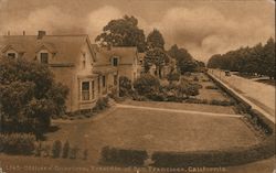 Officers' Quarters, Presidio Postcard